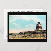 古いポストカード – ノバスコシア,マーガレスビル ポストカード (正面/裏面)