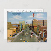 古いポストカード – ノースダコタ州ファーゴ ポストカード (正面/裏面)