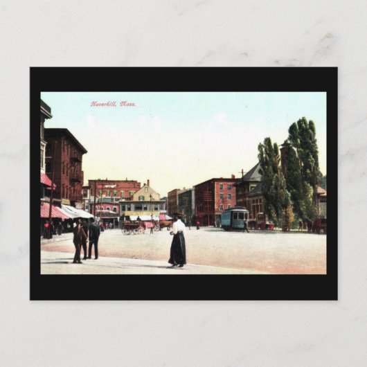 古いポストカード – ハバーヒル，ミサ ポストカード (正面)