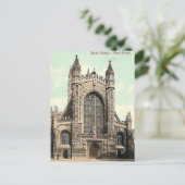 古いポストカード – バスアビー ポストカード (スタンド正面)