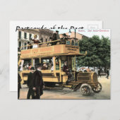 古いポストカード – バス,ベルリン ポストカード (正面/裏面)