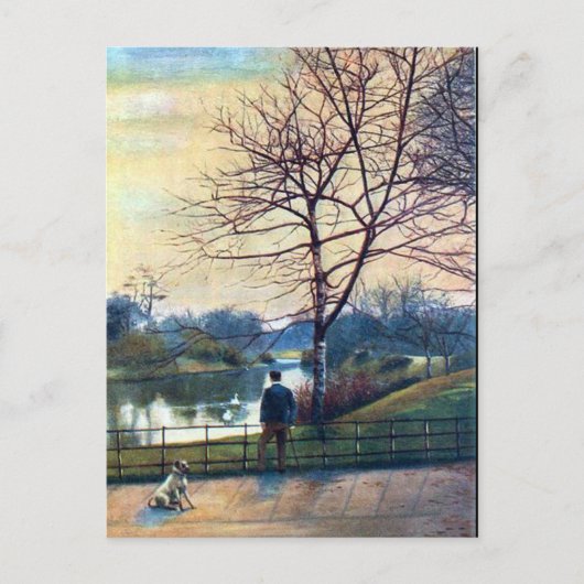 古いポストカード - バーケンヘッド・パーク ポストカード (正面)