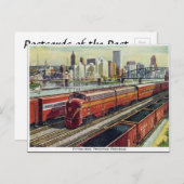 古いポストカード – "ピッツバーグは進歩を促進"。 ポストカード (正面/裏面)