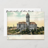 古いポストカード – フォートワース，テキサス州 ポストカード (正面/裏面)