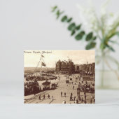 古いポストカード、ブラックプール ポストカード (スタンド正面)