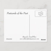 古いポストカード – ブリュッセル ポストカード (裏面)