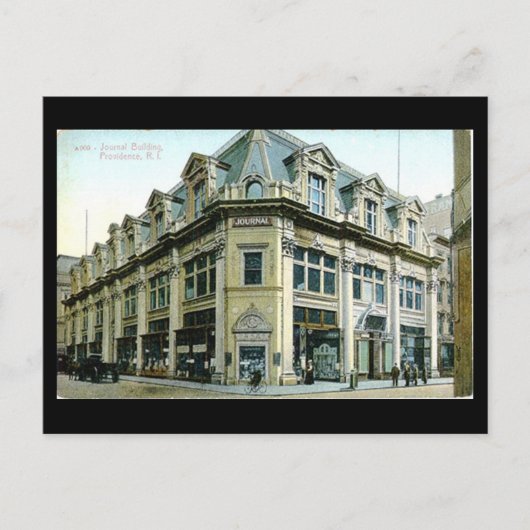 古いポストカード – プロビデンスRI ポストカード (正面)