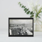 古いポストカード – ベオグラード、キングAlexander Bridge ポストカード (スタンド正面)