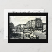 古いポストカード、ベオグラード ポストカード (正面/裏面)