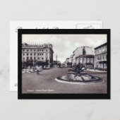 古いポストカード – ペスカラ、ブルーノブイ ポストカード (正面/裏面)