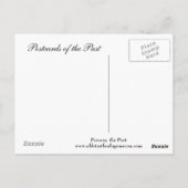 古いポストカード – ペスカラ、ポート ポストカード (裏面)