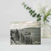 古いポストカード – ペンティクトン,ブリティッシュコロンビア,カナダ ポストカード (スタンド正面)