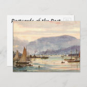 古いポストカード – ホバート，タスマニア ポストカード (正面/裏面)