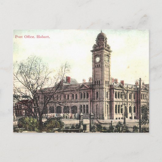 古いポストカード – ホバート,タスマニア ポストカード (正面)
