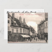 古いポストカード – ボーヌ、コートドール、フランス ポストカード (正面/裏面)