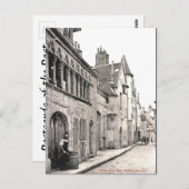 古いポストカード – ボーヌ、コートドール、フランス ポストカード (正面/裏面)