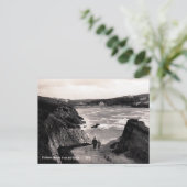 古いポストカード - ポルゼアス、コーンウォール ポストカード (スタンド正面)