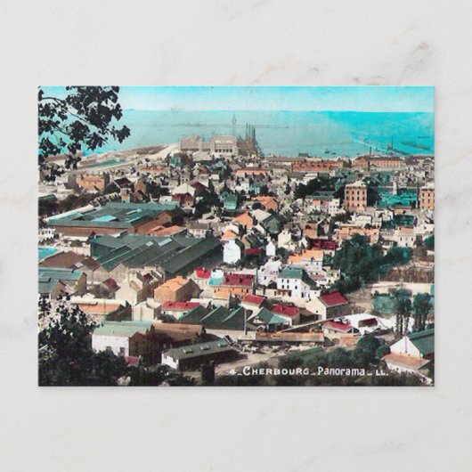 古いポストカード – マンシュ,チェルブール ポストカード (正面)