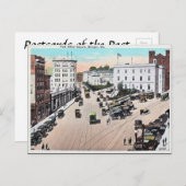 古いポストカード – メイン州バンゴール ポストカード (正面/裏面)