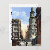 古いポストカード – メルボルン，オーストラリア ポストカード (正面/裏面)