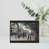 古いポストカード – メルボルン，ビクトリア ポストカード (スタンド正面)