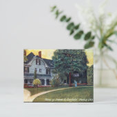 古いポストカード - メンター オハイオ州、ガーフィールドの家 ポストカード (スタンド正面)