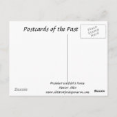 古いポストカード - メンター オハイオ州、ガーフィールドの家 ポストカード (裏面)