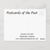 古いポストカード - モンテビデオ, ウルグアイ ポストカード (裏面)