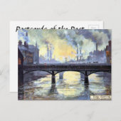 古いポストカード – ヨークシャー州シェフィールド ポストカード (正面/裏面)