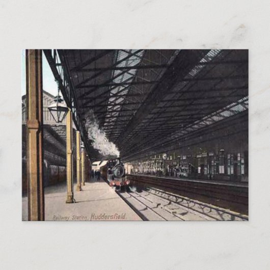 古いポストカード – ヨークシャー州ハドダーズフィールド ポストカード (正面)