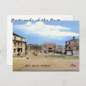 古いポストカード – ヨークシャー州ハリファックス ポストカード (正面/裏面)