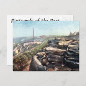 古いポストカード – ヨークシャー州ハリファックス ポストカード (正面/裏面)