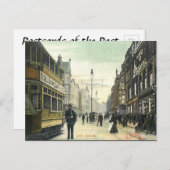 古いポストカード – ヨークシャー州リーズ ポストカード (正面/裏面)