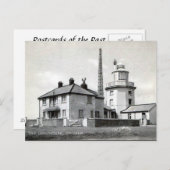 古いポストカード – ライトハウス，クロマー ポストカード (正面/裏面)