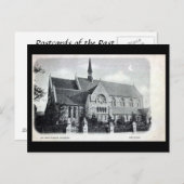 古いポストカード – ロンドン、クロイドン ポストカード (正面/裏面)