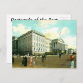 古いポストカード – ワシントンDC特許庁 ポストカード (正面/裏面)