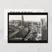 古いポストカード – 上海、中国 ポストカード (正面/裏面)