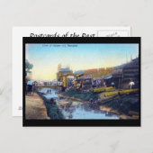 古いポストカード - 中国 上海 ポストカード (正面/裏面)