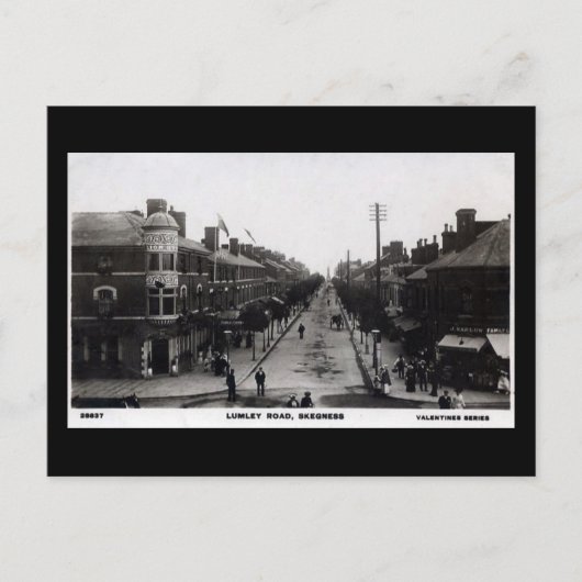 古いポストカード – 串焼き、リンカーンシャー ポストカード (正面)