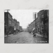 古いポストカード – 南ボストン,バージニア,アメリカ ポストカード (正面)