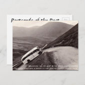 古いポストカード – 悪魔の肘のバス ポストカード (正面/裏面)