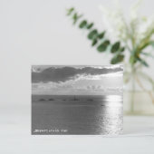 古いポストカード – 日没、土地の端、コーンウォール ポストカード (スタンド正面)