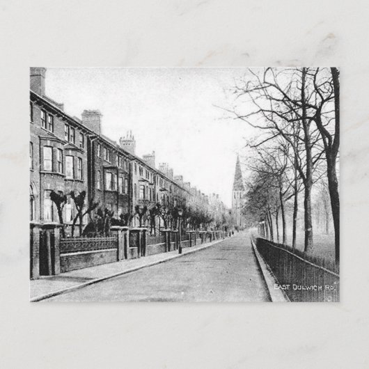 古いポストカード – 東ダリッチ，ロンドン ポストカード (正面)