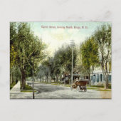 古いポストカード – 米国ノースダコタ州ファーゴ ポストカード (正面)