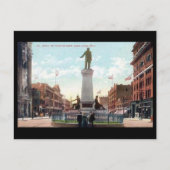 古いポストカード – 米国ユタ州ソルトレイクシティのメインセント ポストカード (正面)