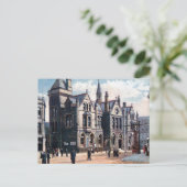 古いポストカード – 郵便局、ハリファックス、ヨークシャー ポストカード (スタンド正面)