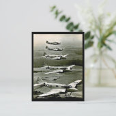 古いポストカード – 風速「オックスフォード」 – トレーナー飛行機 ポストカード (スタンド正面)