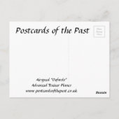 古いポストカード – 風速「オックスフォード」 – トレーナー飛行機 ポストカード (裏面)