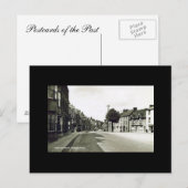 古いポストカード – 高通り、ウッドストック、オックスフォードシャー ポストカード (正面/裏面)