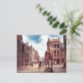 古いポストカード – 高通り、反転 ポストカード (スタンド正面)